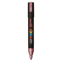Uni Posca Marker with Bullet Tip PC5M - Metallic Red - £11.42 GBP