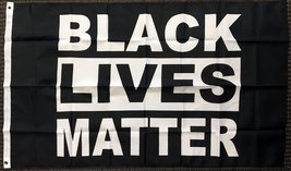 Black Lives Matter Flag 3x5ft Poly - $4.88