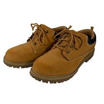 Wrangler Men's Casual Low Boot Shoes Camel Tan Lace-Up Lug Sole Size 11 - $15.83