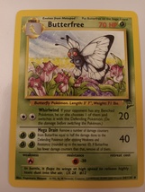 Pokemon 1999 Base Set 2 Butterfree 34/130 NM Single Trading Card - £6.27 GBP