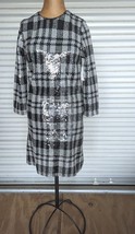 Draper James Womens Size4 Sequins Tartan Plaid Dress Reese Witherspoon Money Hot - £78.57 GBP