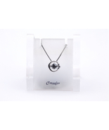 Crossfor Dancing Stone Twilight 925 Sterling Silver Necklace NYP-633 - $124.99