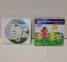 Childrens CD Lot Disnel Baby Lullaby Nursery Rhymes &amp; Fisher Price If Your Happy - £3.94 GBP