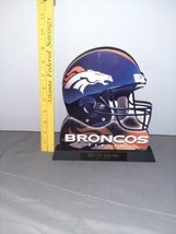 NFL Football Stand-Up Helmet Logo Denver Broncos - $19.99