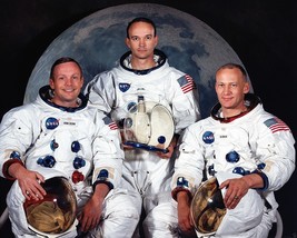 NASA Apollo 11 Crew Neil Armstrong Buzz Aldrin Michael Collins - New 8x10 Photo - £6.96 GBP