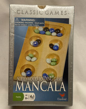 NEW Solid Wood Folding Mancala Board Game - £5.06 GBP