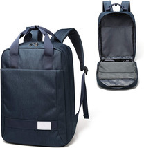 Travel Laptop Backpack with Top Handles for Women Men,  (Up to 15.6&quot;,Nav... - $26.11