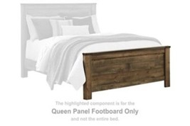 Trinell - Brown - Queen Panel Footboard - $159.00
