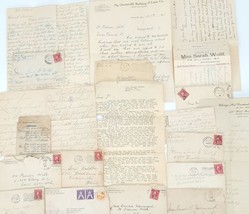 Mixed Lot of Antique Letters 1900s to 1930s Papers Letterhead Dental Ban... - £58.52 GBP