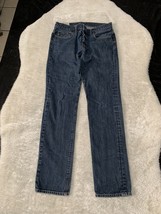 Abercrombie &amp; Fitch Mens Blue Skinny Denim Jeans Size 31x32 Cotton Pants - $22.52