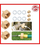 Durable Brass 3/4&quot; Female to 1/4&quot; Tube Adapter for Efficient Gardening - $465.99 MXN