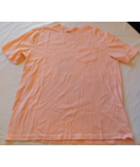 Boca Classics Men&#39;s Short Sleeve Pocket T Shirt Size M medium Lt Orange GUC - £19.70 GBP