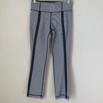 Lululemon Coast To Class Navy Gingham Crop Leggings sz 4 - $39.99