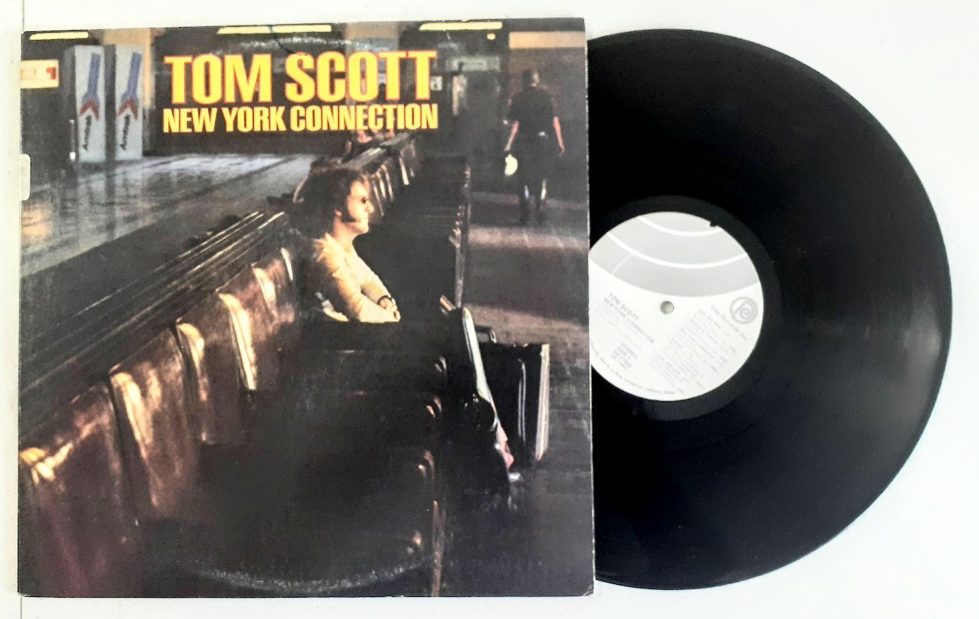 Tom Scott – New York Connection (Vinyl LP, 1975)  Jazz, NM - $8.00