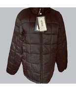 ZEROXPOSUR MENS LARGE COLLARED ZIP FRONT QUILTED PUFFER JACKET NEW LARGE - £49.03 GBP