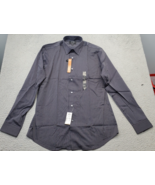 Apt.9 Dress Shirt Mens 16 Multi Slim Fit Striped Long Sleeve Collared Bu... - $24.47