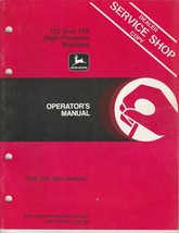 John Deere 125/140 High-Pressure Washers Operator&#39;s Manual - £11.03 GBP