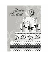 Victorian Wedding 8 Ct Invitations Bridal Shower Engagement Party - £1.40 GBP