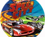 Hot Wheels Speed City Lunch Dinner Plates Birthday Party Supplies 8 Per ... - $8.95