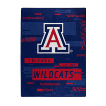 Arizona Wildcats Blanket 60x80 Raschel Digitize Design - $1,986.18 MXN