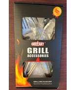 BBQ Tools 4 Piece Grill Tools Set 18 Inch Tongs, Spatula, Fork, Brush NEW - $1,049.83 MXN