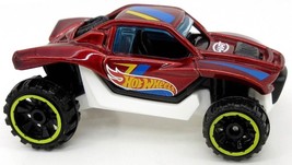 Hot Wheels Baja Blazers, 1/10 Twinnin&#39; &#39;N Winnin&#39; Red Toy Car - $13.95