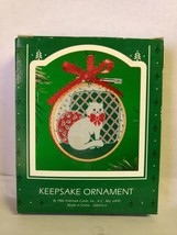 Hallmark Ornament 1986 - Niece - Fabric and Wood Ornament - $14.95