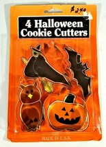Fox Run 4 Halloween Cookie Cutters   - £10.24 GBP