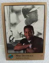 1992 Leaf Studio Baseball Card #123 Mike Devereaux - £0.77 GBP