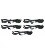 Lot 100 US 2 Prong Pin AC Power Cord Cable Charge For PC Laptop Dell IBM HP - £66.89 GBP