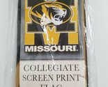 University of Missouri Mizzou Tigers Collegiate Flag Banner NEW 28&quot; x 40&quot; - £9.57 GBP
