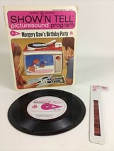 General Electric Show &#39;N Tell Margery Daw&#39;s Birthday Party Record Vintage 1967 - £10.24 GBP