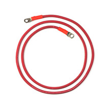 18&quot; Red Flexible Copper Welding Cables for RV, Car, Motorcycle - $163.43 MXN