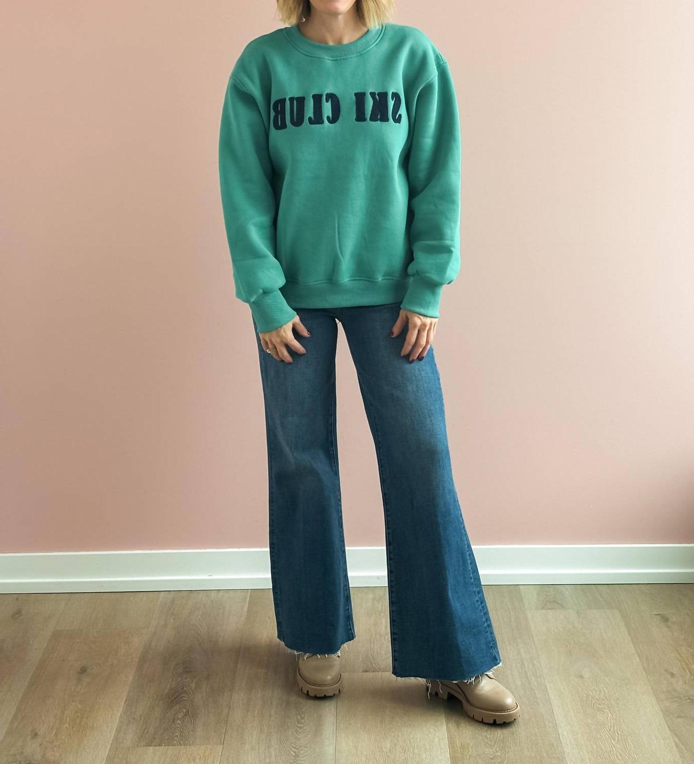 Shiraleah Ski Club Sweatshirt Size XL - $50.49