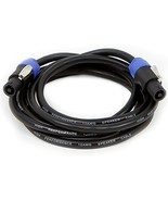 10 ft NL4 F to NL4 F Twist Speaker Cable 2 Conductor 12 AWG F/F MONOPRIC... - $714.58 MXN