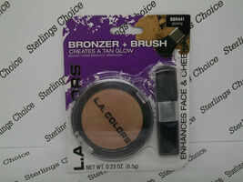 L.A. Colors Bronzer + Blush #BBR441 Glowing - $12.81