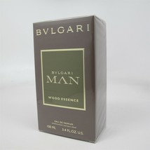Bvlgari Man Wood Essence By Bvlgari 100 ml/ 3.4 Oz Eau De Parfum Spray Nib - £79.12 GBP