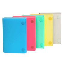 Index Card Case Holds 100 3 X 5 Cards Polypropylene Assorted 5Packs - £9.46 GBP