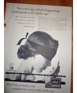 Dial Soap Blindfold Woman Print Magazine Advertisement 1956 - €4,30 EUR