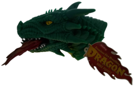 Dragon Schylling Hand Puppet Ferocious Fire-Breathing Role Play Medieval Green  - £10.28 GBP