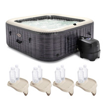 Intex PureSpa Plus Greystone Inflatable Hot Tub, 94 x 28&quot;, w/ Cup Holder... - £1,105.60 GBP