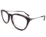 Judith Leiber Eyeglasses Frames JL-3026 Orchid Brown Purple Shiny Gray 5... - $41.84