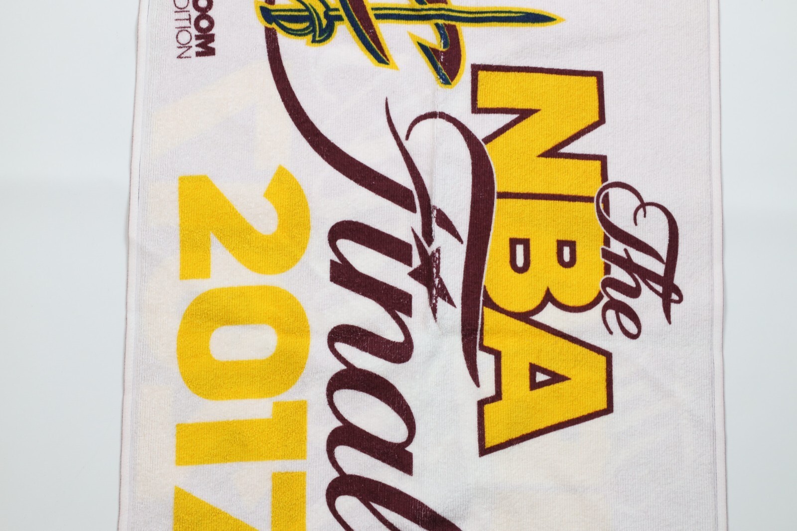 Vintage Y2K NBA Basketball 2017 NBA Finals Cleveland Cavaliers Basketball Towel Item image 8