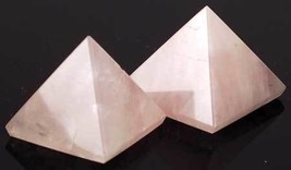 25-30mm Rose Quartz pyramid - £17.81 GBP