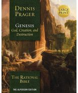 The Rational Bible: Genesis (Large Print) [Paperback] Prager, Dennis - £23.68 GBP