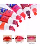 Sexy Lip Stain Stay &amp;Peel Off Lip Stain Long Lasting Waterproof 6 Vibran... - €9,36 EUR