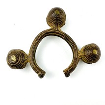 Late 19th Century, Early 20th Lobi/Dyan Culture Bronze Bracelet 3 Bells ... - £54.37 GBP