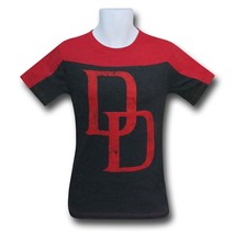 Daredevil Symbol Two-Tone Men&#39;s T-Shirt Black - £25.56 GBP+