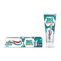 Aquafresh BIG TEETH Children&#39;s toothpaste Age 6-8 -Made in EU- 50ml FREE SHIP - £7.03 GBP