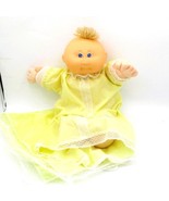 CPK Preemie Doll Yellow Gown and CoverletTanTuft Hair Blue Eyes 1980s HM1 - $184.95 MXN